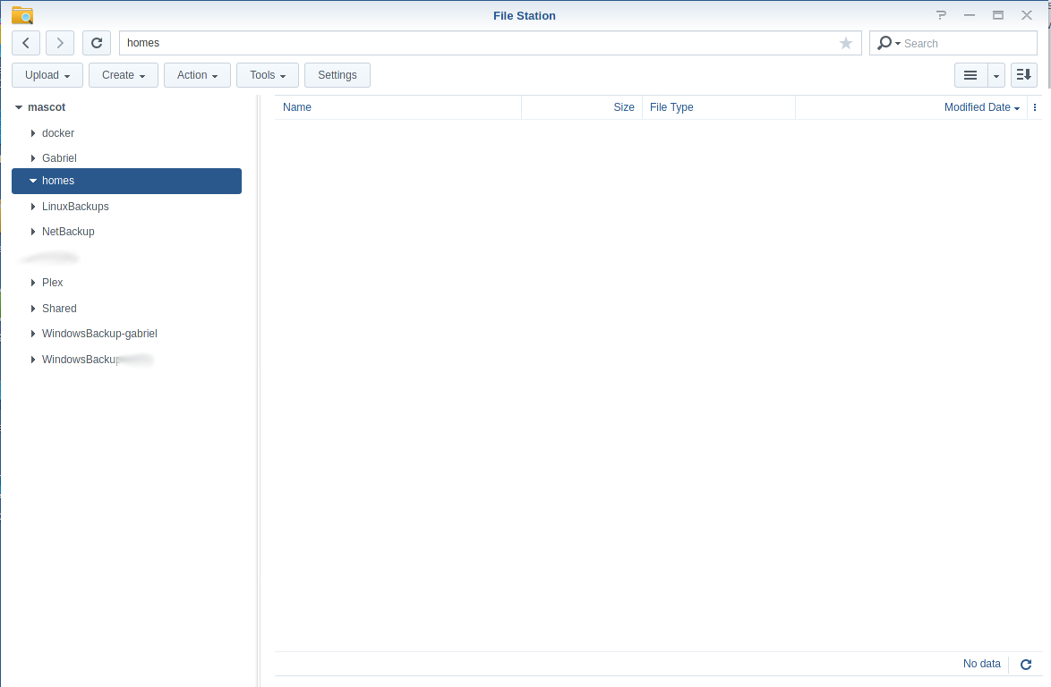 FileStation Not Showing Homes